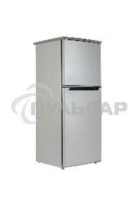 Холодильник Бирюса M553 металлик двухкамерный 160/70л морозилка сверху автоматическое оттаивание