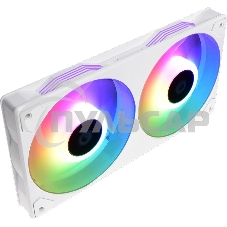 Вентилятор ID-COOLING ICEFAN 240 ARGB SNOW белый 120мм 2000rpm 31db 4-pin