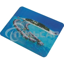 Коврик для мыши Buro BU-M10020 рисунок/тропический отель