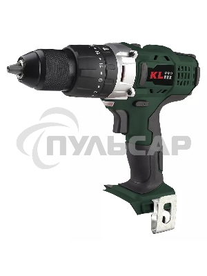 Профессиональный ударный шуруповерт KLPRO KLDM18-00 (18В, без ЗУ и АКБ, 40Нм, 2 скорости, 16-ступений к/м, подсветка,в кейсе)