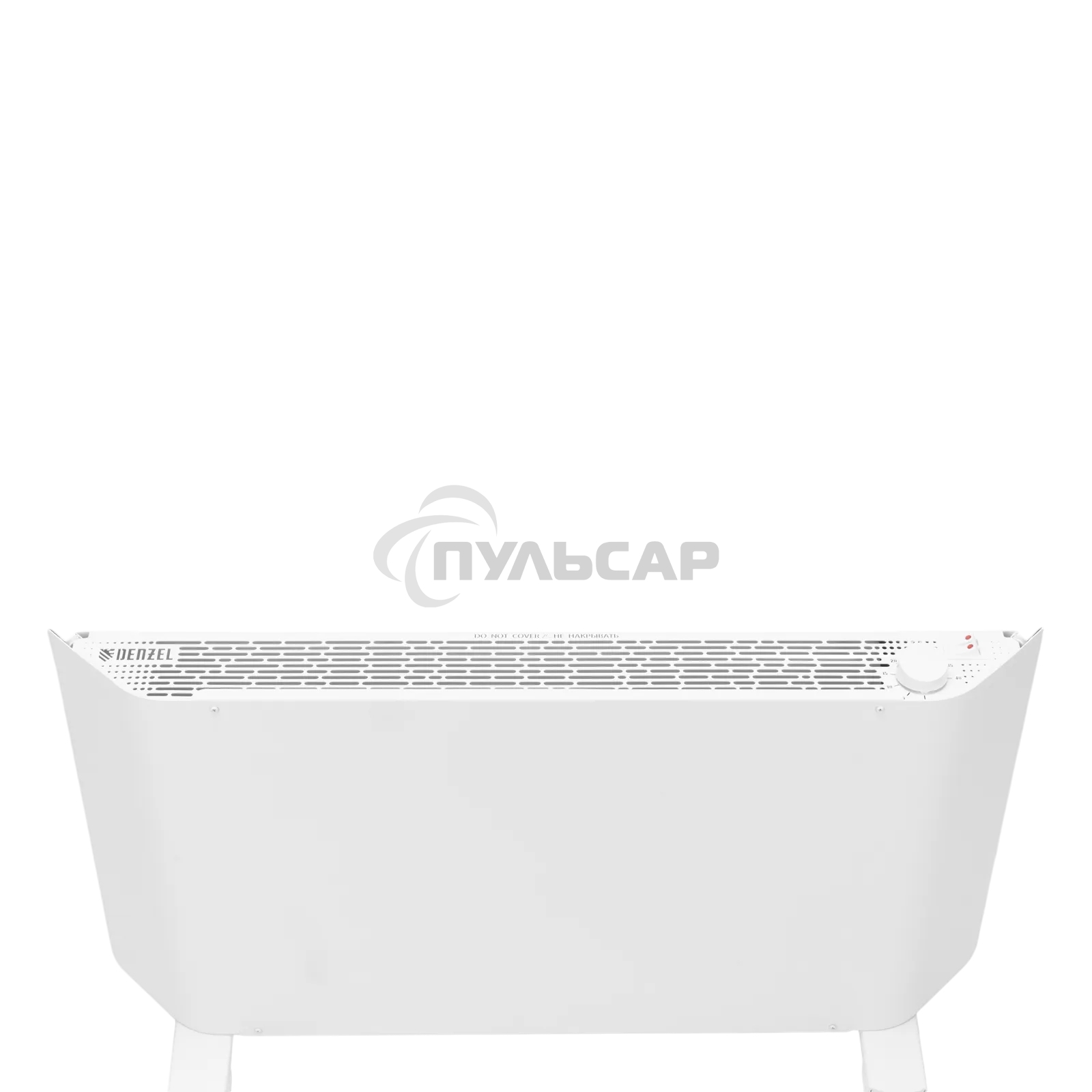 Конвектор Denzel XCE-2000 белый, 2000 Вт, 25 м2, термостат