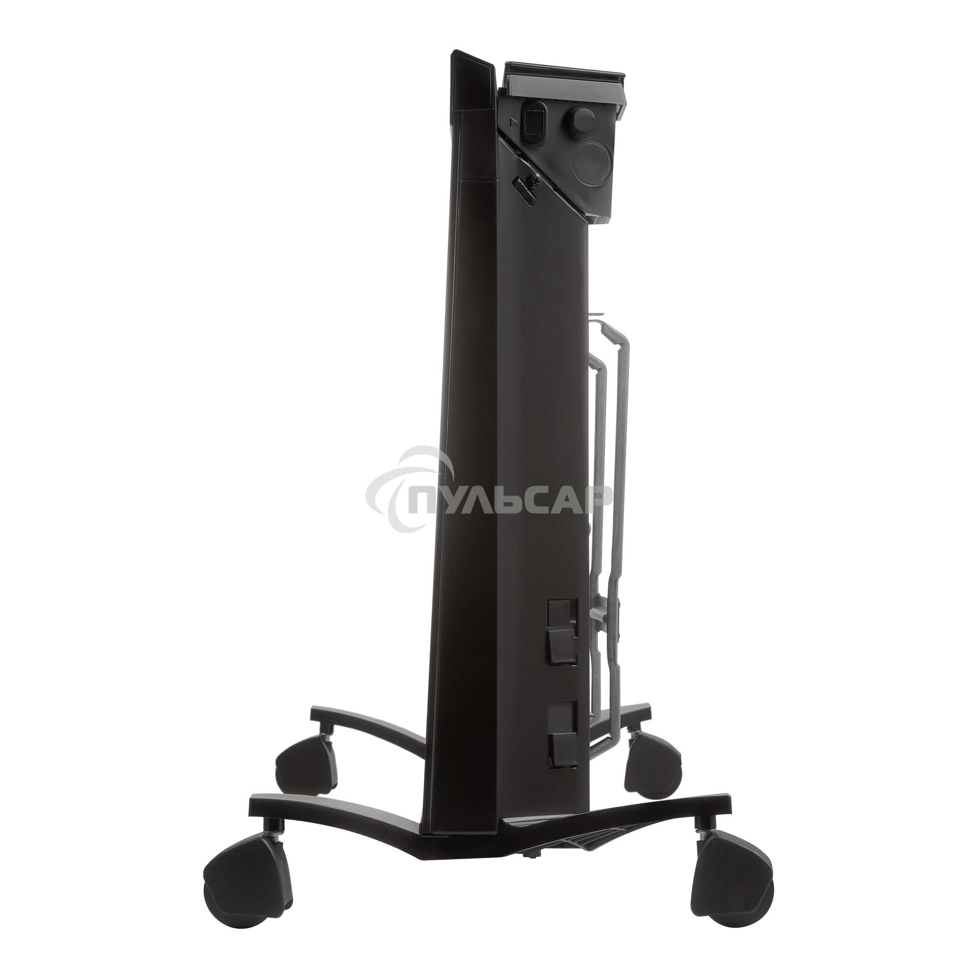 Конвективно-инфракрасный обогреватель Ballu Plaza Solar BIHP/S-2500 черный, 2500 Вт, 25 м2, термостат, дисплей