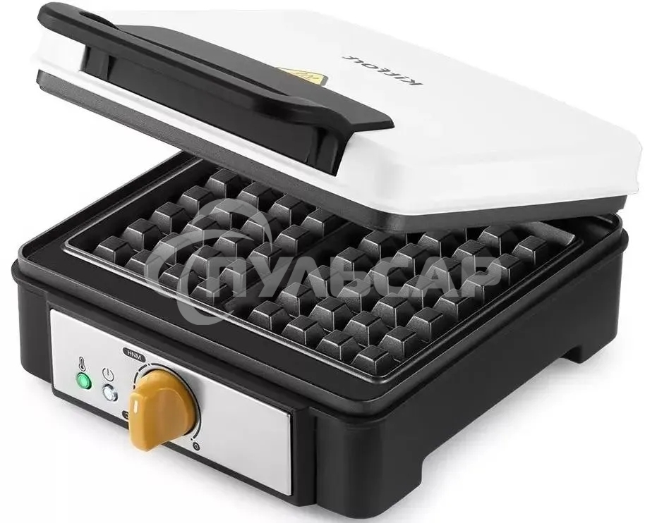 Вафельница Kitfort КТ-1692 1200Вт белый/черный