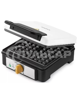 Вафельница Kitfort КТ-1692 1200Вт белый/черный