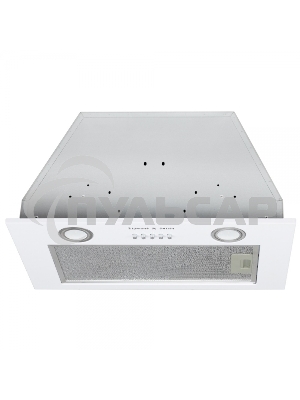 Вытяжка встраиваемая Zigmund & Shtain K 016.5 W белый, 52 см, 1050 куб. м/ч, 60 дБ