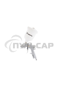 Набор пневмоинструмента Matrix, 5 предметов, быстросъемное соед. краскорасп. с верхним бачком