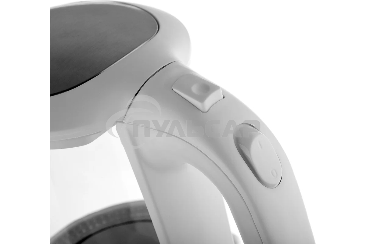 Чайник электрический BRAYER BR1040WH 2220Вт, 2 л, стекл., белый.