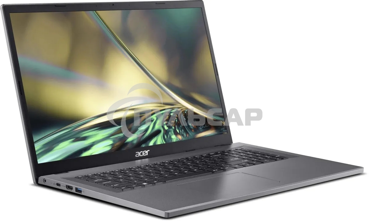 Ноутбук Acer Aspire 3 A317-55P-C3XL серебристый N100 8Gb SSD 512Gb Intel UHD Graphics 17.3