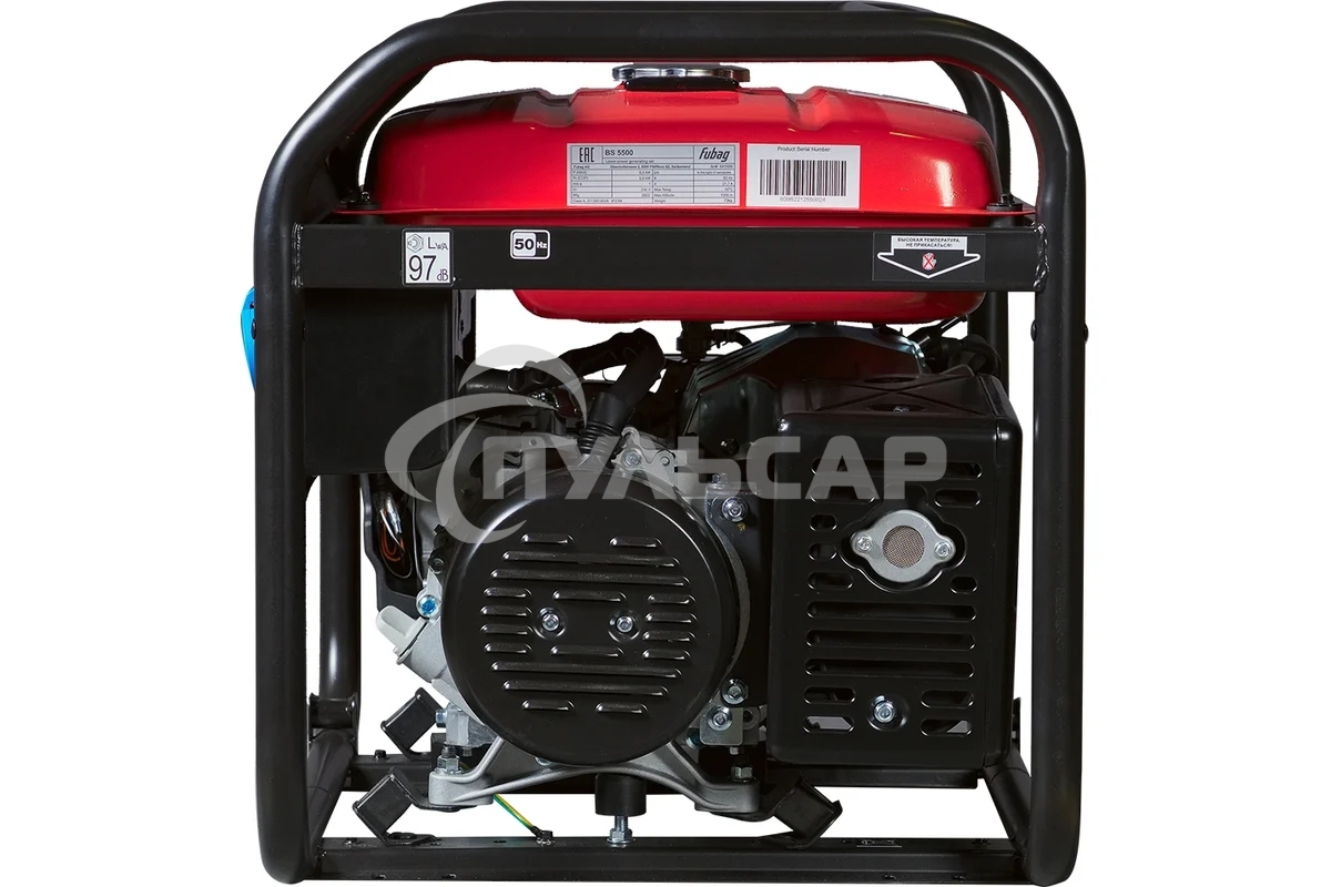 Электрогенератор бензиновый FUBAG BS 5500, 5 кВт, 78 дБ, 82 кг