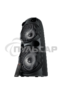 Колонка АС Sven PS-750, черный (80 Вт, TWS, Bluetooth, FM, USB, microSD, LED-дисплей, 2х4400мА*ч)