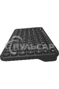 Клавиатура беспроводная A4Tech Fstyler FBK36C AS, USB, Bluetooth/Радиоканал, черный