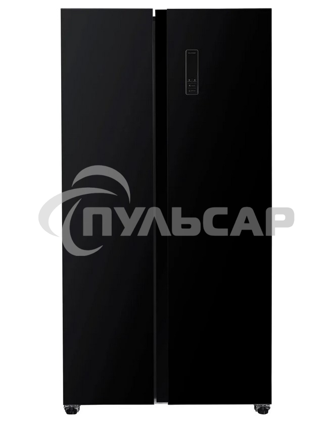 Холодильник Kraft KF-MS5701BI черный двухкамерный 372/198л морозилка сбоку, Side by Side