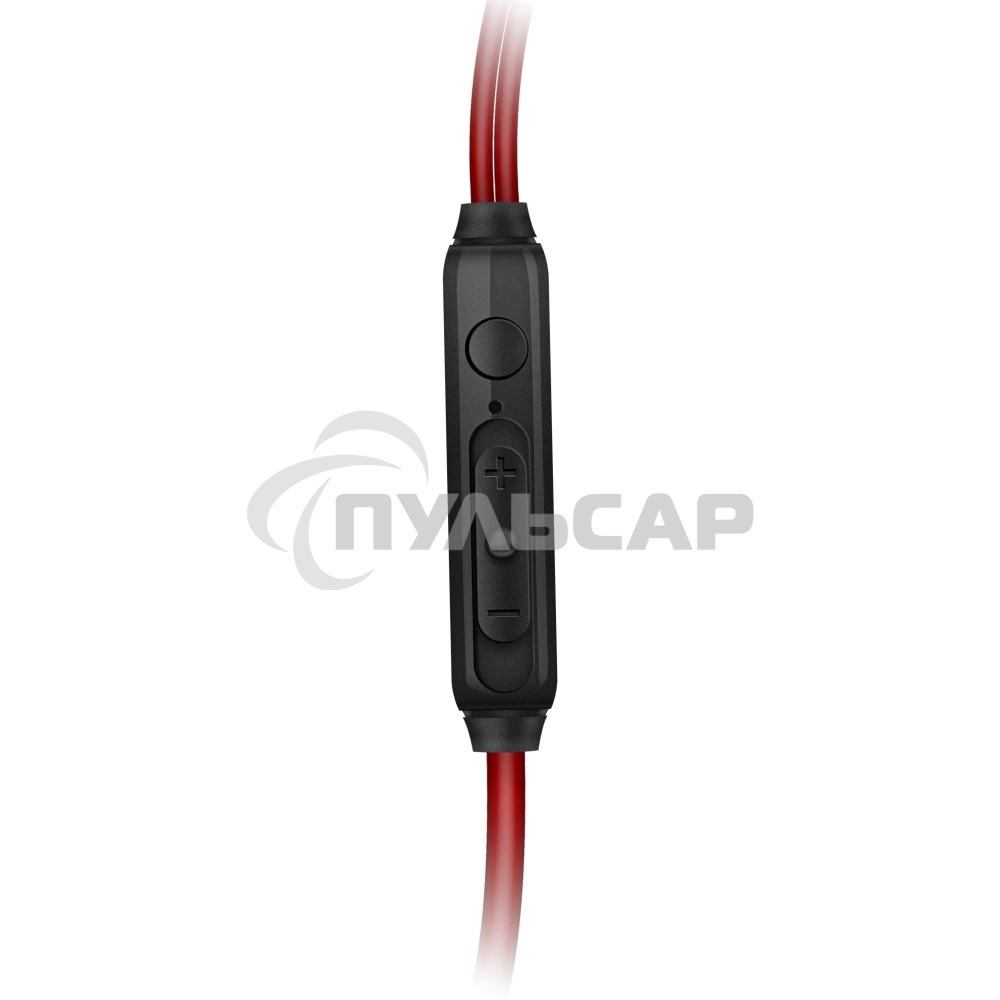 Наушники внутриканальные SVEN с микрофоном E-292M черный/красный пульт