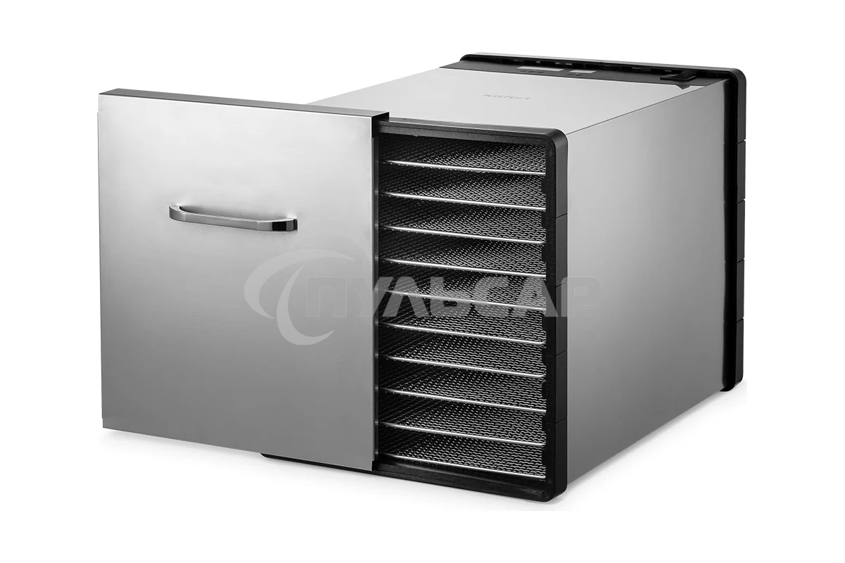 Сушилка для овощей и фруктов Kitfort КТ-1924 10под. 630Вт нержавеющая сталь