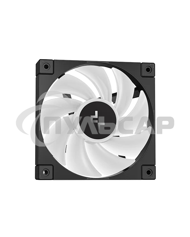 Система жидкостного охлаждения DEEPCOOL LQ360 черный, 120 мм, алюминий/медь, 2400 об/мин, 38.71 дБ, 4 pin, 350 Вт