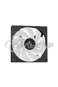 Система жидкостного охлаждения DEEPCOOL LQ360 черный, 120 мм, алюминий/медь, 2400 об/мин, 38.71 дБ, 4 pin, 350 Вт