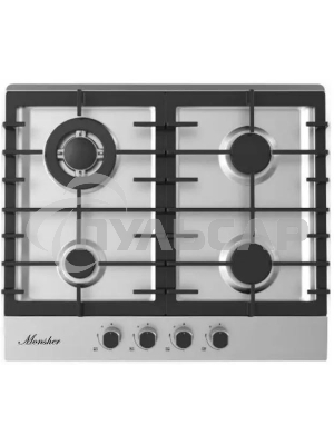 Газовая варочная панель Monsher MKFG 60 G-SFT серебристый