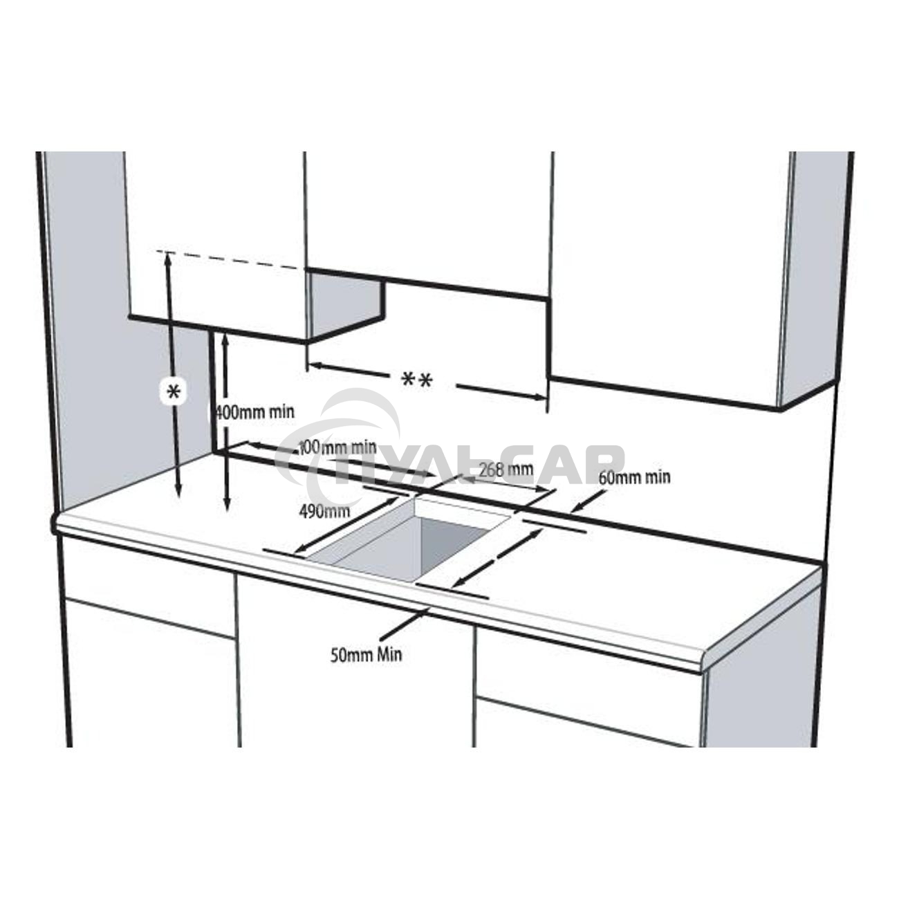 Индукционная варочная панель Beko HDI 32400 TO, Черный