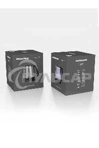 Чайник электрический Redmond KG-226 черный с деревом, 1,7 л, 2200 Вт