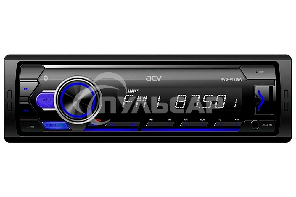 Автомагнитола ACV AVS-912BM 1DIN 4x50Вт