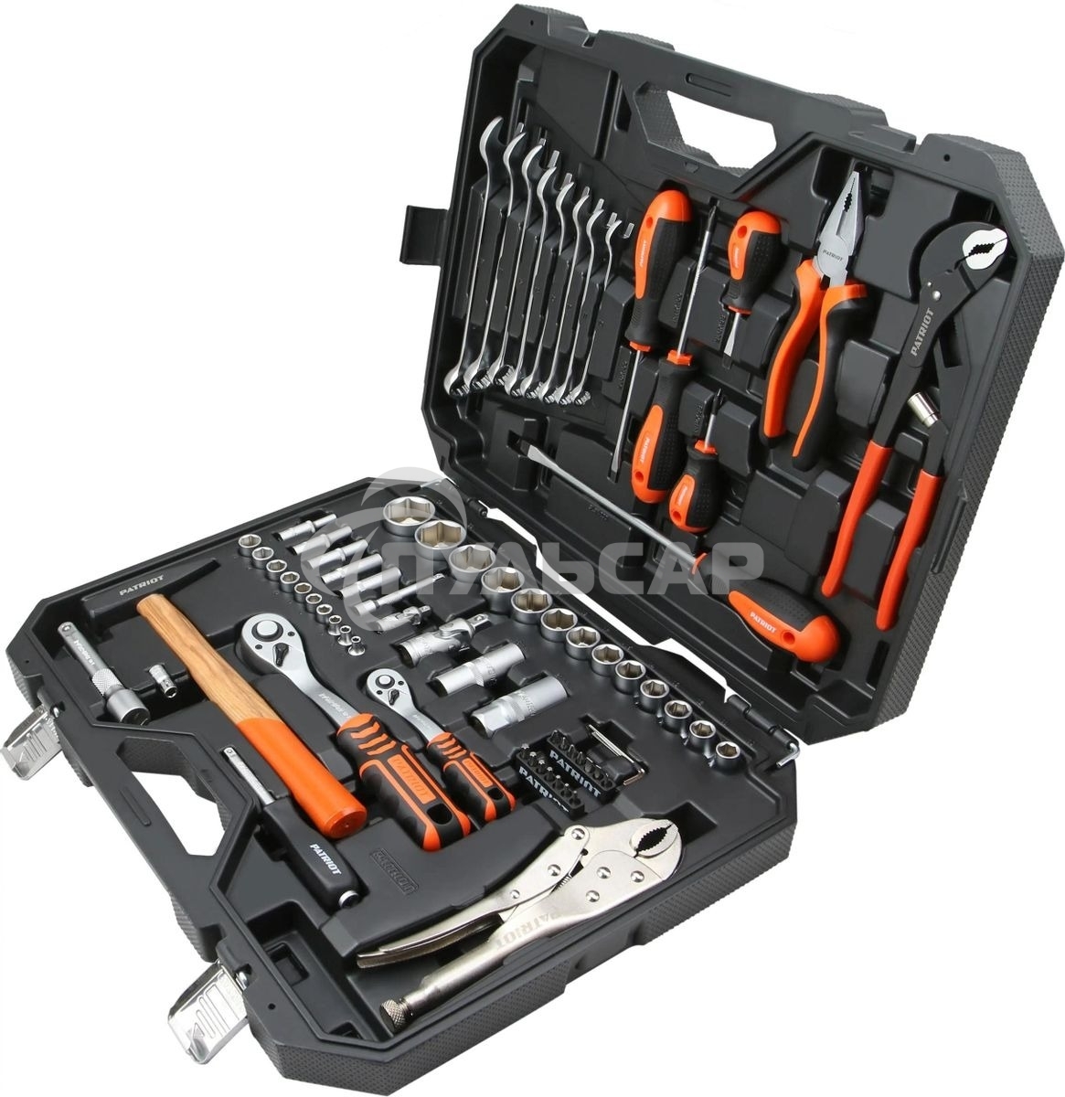 Набор инструментов Patriot SSP-72 72 предмета (жесткий кейс)