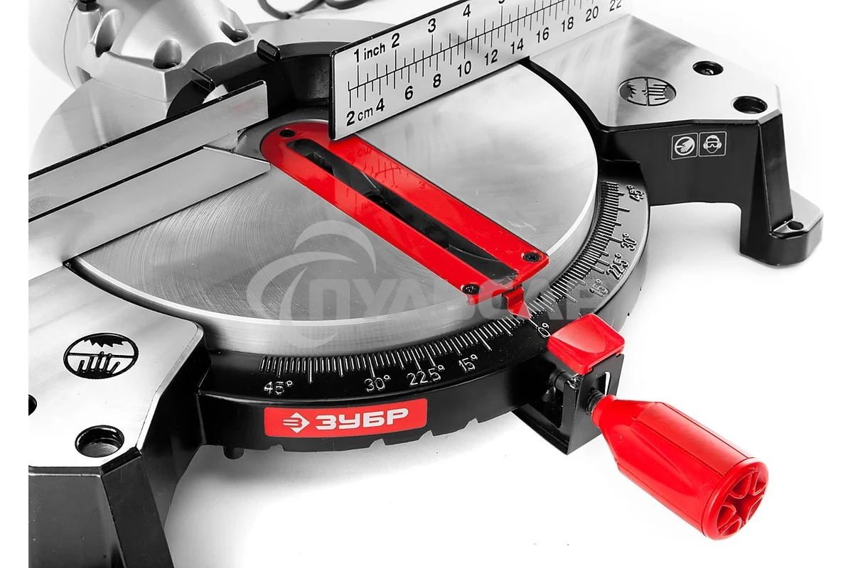 Торцовочная комбинированная пила ЗУБР ЗПТК-255-1800