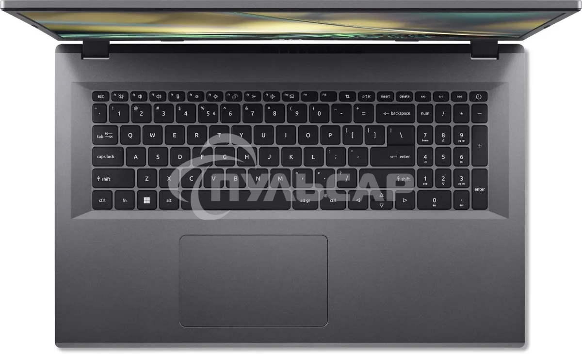 Ноутбук Acer Aspire 3 A317-55P-C3XL серебристый N100 8Gb SSD 512Gb Intel UHD Graphics 17.3