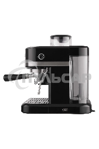 Кофемашина автоматическая Korting KCM 1015 N Ottimo черный/серебристый, исп. кофе - зерновой, 1500 Вт, 19 бар