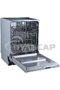 Встраиваемая посудомоечная машина Бирюса DWB-612/5, серебристый, 59.8 см, 12 компл., 49 дБ, класс A++