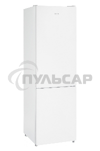 Холодильник Nordfrost RFC 390D NFGW белое матовое стекло двухкамерный 240/95л морозилка снизу