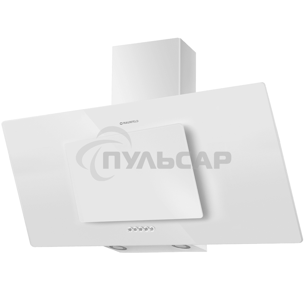 Вытяжка наклонная Maunfeld Tower 90 белый, 90 см, 700 куб. м/ч, 66 дБ