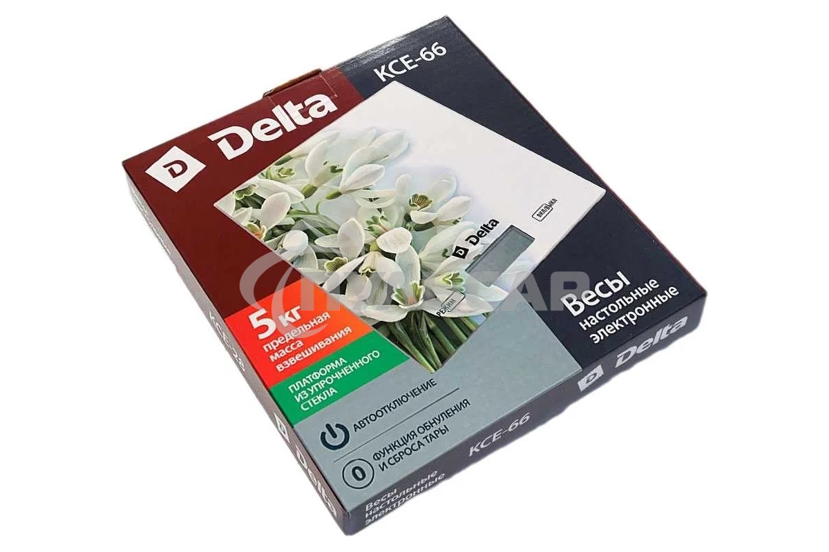 Весы настольные электронные Delta KCE-66 