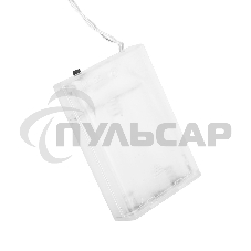 Гирлянда светод. Funray Нить, SE-STRING-550M, 5м, 50 LED, мульти (4цв.), 3*АА, серебр. шнур 0,3м