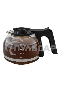 Кофеварка капельного типа, максимальная мощность 600 Вт, объем резервуара для воды 600 мл, стеклянная колба, индикатор уровня воды, съемный моющийся фильтр, противокапельная система, функция поддержания температуры, мерная ложка в комплекте, черный