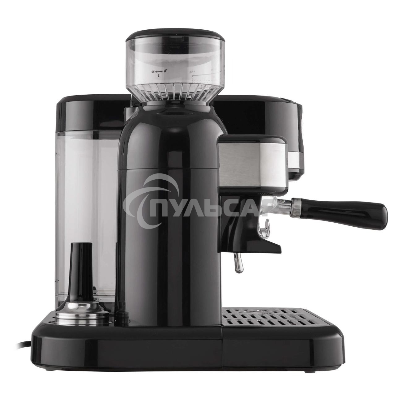 Кофемашина автоматическая Korting KCM 1015 N Ottimo черный/серебристый, исп. кофе - зерновой, 1500 Вт, 19 бар