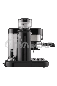 Кофемашина автоматическая Korting KCM 1015 N Ottimo черный/серебристый, исп. кофе - зерновой, 1500 Вт, 19 бар