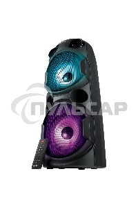 Колонка АС Sven PS-750, черный (80 Вт, TWS, Bluetooth, FM, USB, microSD, LED-дисплей, 2х4400мА*ч)