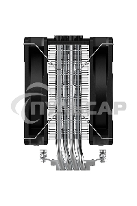 Кулер ID-Cooling SE-214-XT HAFF Eco Edition черный 120мм алюминий/медь 1800rpm 35.2db 4-pin 200W 150мм