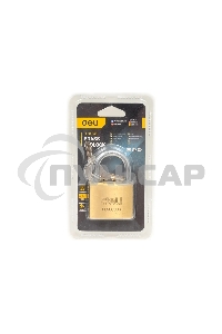 Замок навесной Deli DL508906 латунный, 50мм