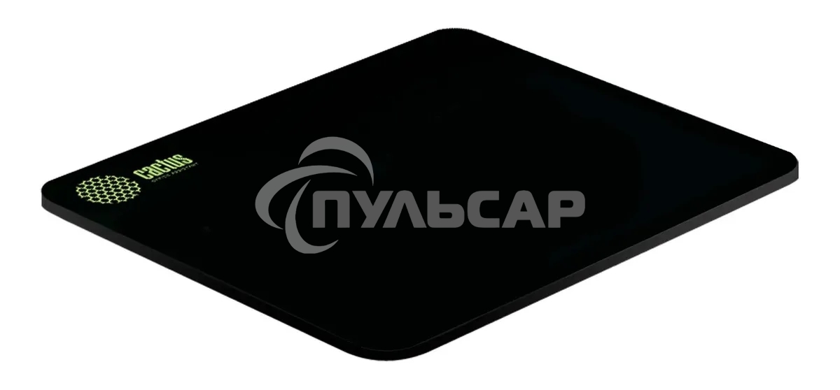 Коврик для мыши Cactus черный 220x180x2мм (CS-MPC-P01XS)