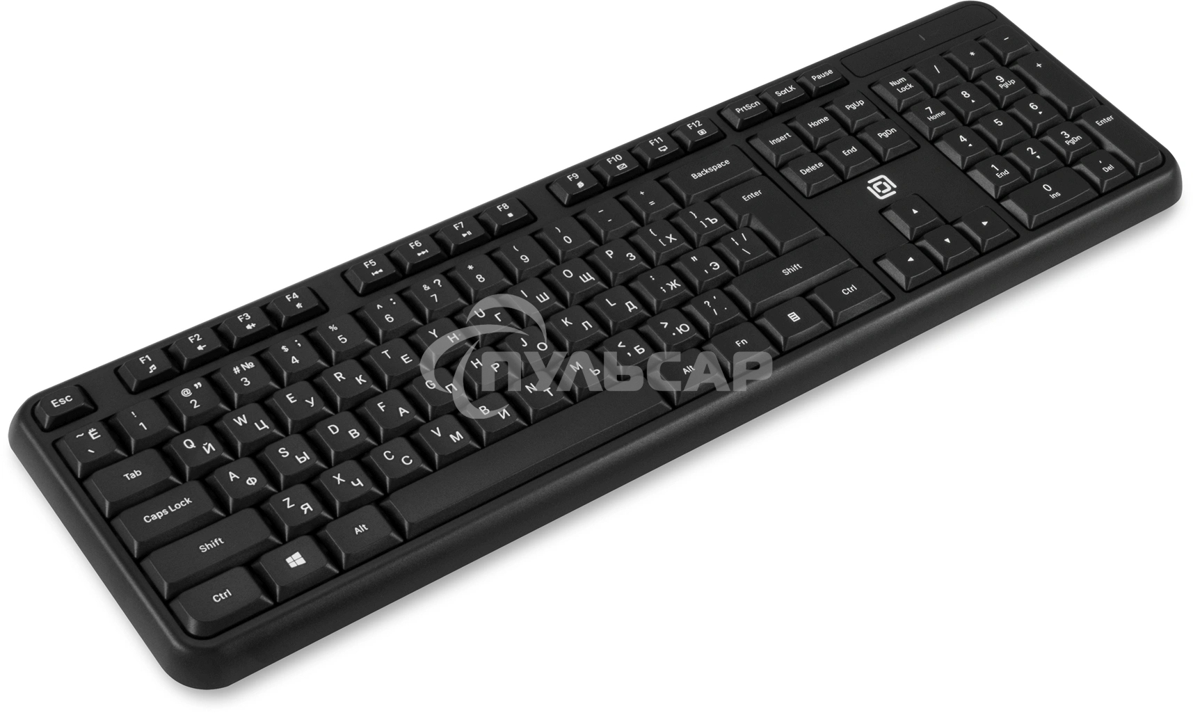 Клавиатура беспроводная Oklick K888W черный USB Multimedia (2066181)