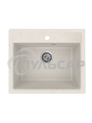 Мойка кухонная PRACTIK PR-M 565-001 белый камень
