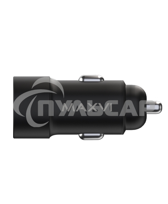 Автомобильное зарядное устройство Maxvi CCM-MS242 черный 2.4A 12W, 2xUSB