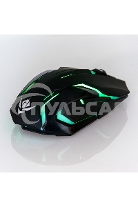 Мышь беспроводная Nakatomi MROG-20UR черный, 2400 dpi, радиоканал, USB, кнопки - 6