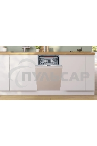 Встраиваемая посудомоечная машина Bosch SPV4HMX65Q, серебристый, 45 см, 10 компл., 45 дБ, класс A+