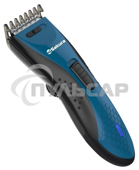 Машинка для стрижки Sakura SA-5175BL-U аккум 3-18 мм Soft Touch USB