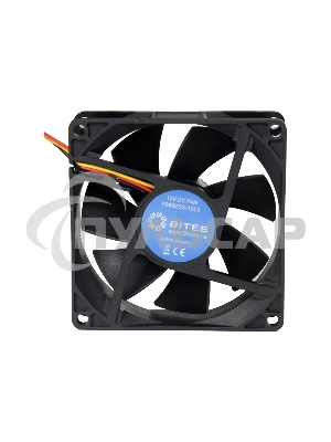 Вентилятор для корпуса 5bites FB8025S-12L3 черный, 80 x 80 мм, 2000 об/мин, 22 дБ, 3 pin