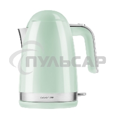 Чайник электрический Galaxy Line GL 0332, мятный, пластик, 2200 Вт, 1,7 л
