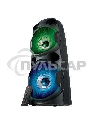 Колонка АС Sven PS-750, черный (80 Вт, TWS, Bluetooth, FM, USB, microSD, LED-дисплей, 2х4400мА*ч)