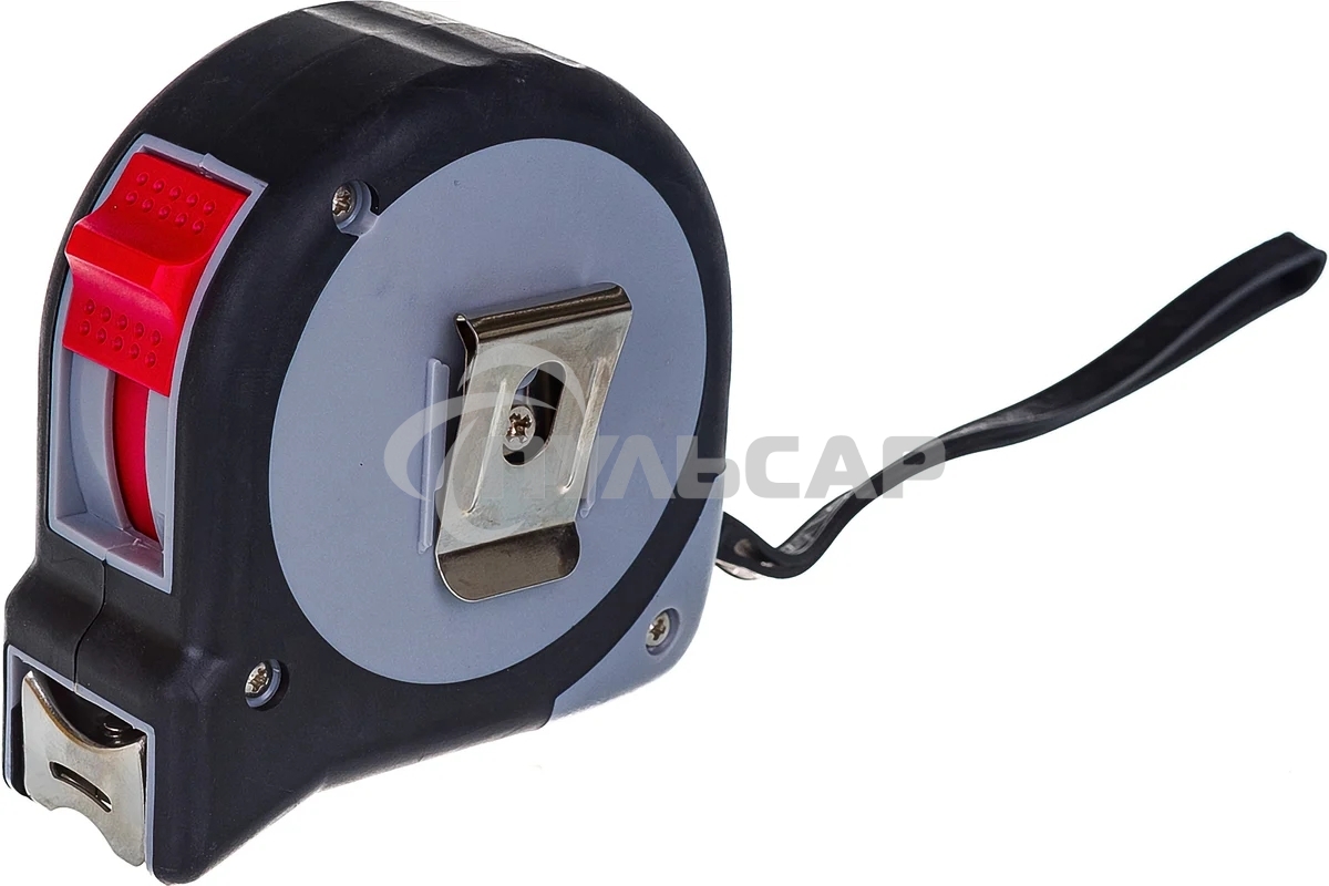 Рулетка Matrix Continuous fixation, 7,5 м х 25 мм, обрезиненный корпус, плавная фиксация